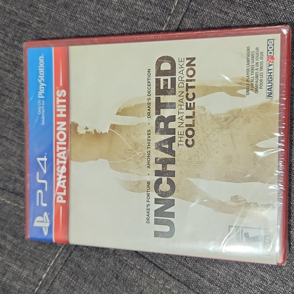 **Sealed**Uncharted: The Nathan Drake Collection for PS4